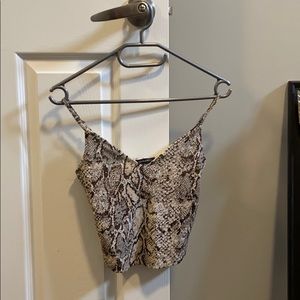 Dynamite snake print tank